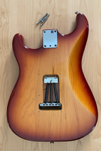 2016 Fender Stratocaster Loaded Body - USA Corona - Sienna Sunburst Ash - Fat '50s Pickups