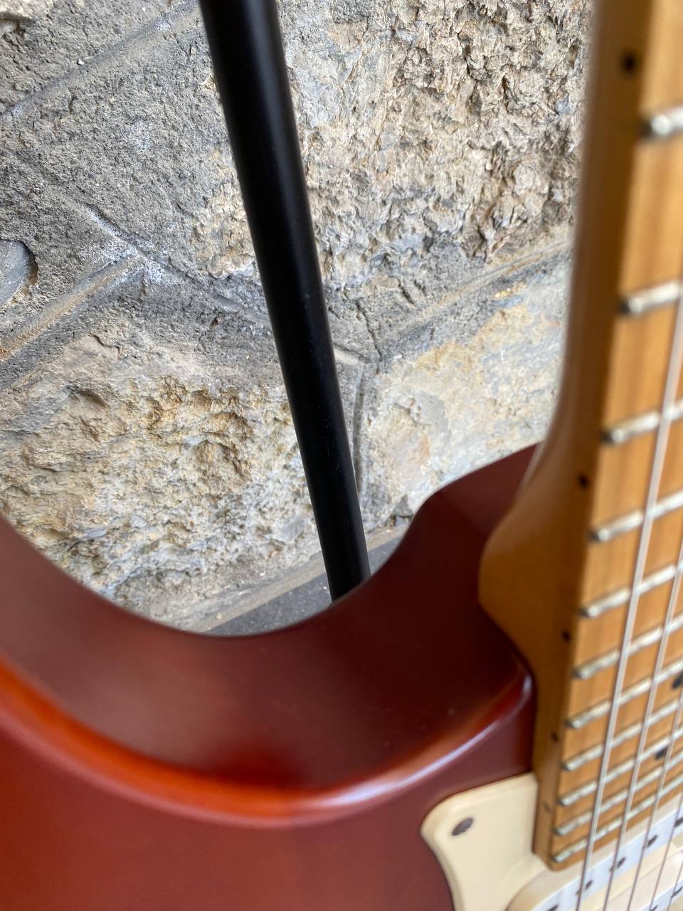 Yamaha Pacifica 112M Electric Guitar - Natural Walnut Finish - Maple Fretboard - HSS