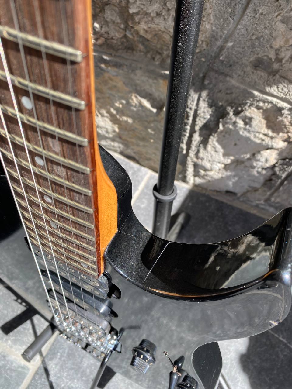 Yamaha 421Dm Superstrat HSH Floyd rose 24 frets