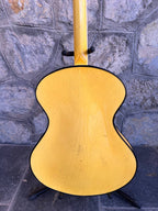 Spectacular 1950s Italian Wandre Framez Piper – Rare Yellow Crackle with Wood Neck
