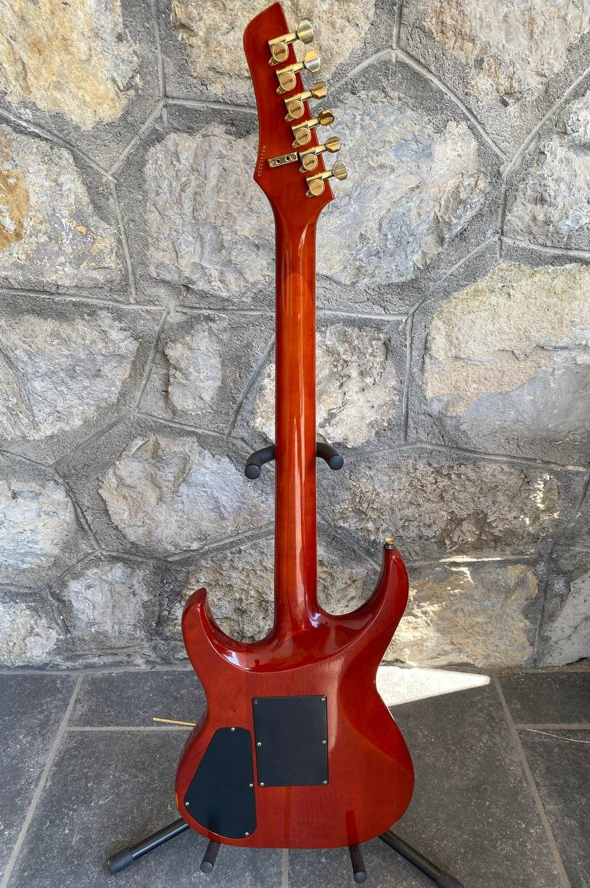 1995 Vantage 728 GDT Antique Violin Sunburst Superstrat