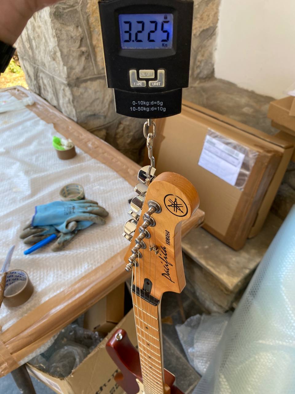 Yamaha Pacifica 112M Electric Guitar - Natural Walnut Finish - Maple Fretboard - HSS