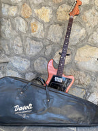 Rare Vintage 1964-65 Wandre Davoli Tigre 2 Bass – All-Original with Case