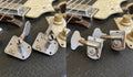 Vintage 1960s / 1970s Eko Bass Tuners Open-Gear - Made in Italy (Pair)
