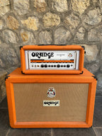 Orange Rockerverb 50 MK1 Head (UK Made) + Rare Slant PPC412 Angled Cabinet - Half Stack
