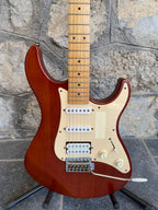 Yamaha Pacifica 112M Electric Guitar - Natural Walnut Finish - Maple Fretboard - HSS