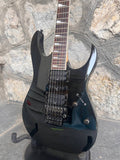 Ibanez RG370DX Black (Made in Indonesia) — Sharktooth Inlays + Video Demo