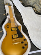 Gibson Les Paul Studio Raw Power (Satin Gold) – 2009, Excellent Condition, Unique All-Maple Tone, Hard Case + Video Demo