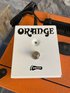 Orange Rockerverb 50 MK1 Head (UK Made) + Rare Slant PPC412 Angled Cabinet - Half Stack