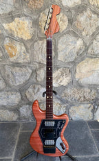 Rare Vintage 1964-65 Wandre Davoli Tigre 2 Bass – All-Original with Case