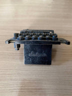 Vintage Jackson JT6 Floyd Rose Licensed Tremolo Bridge — Black Finish, Made in Taiwan, As-Is / Incomplete (For Parts/Project)
