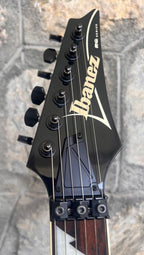 Ibanez RG370DX Black (Made in Indonesia) — Sharktooth Inlays + Video Demo