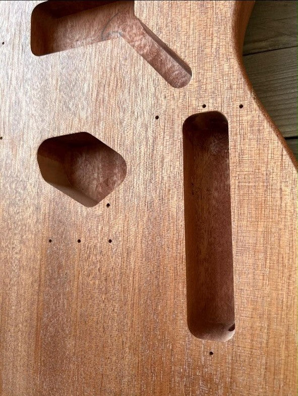 Corpo Telecaster – Mogano massiccio (1,9kg)