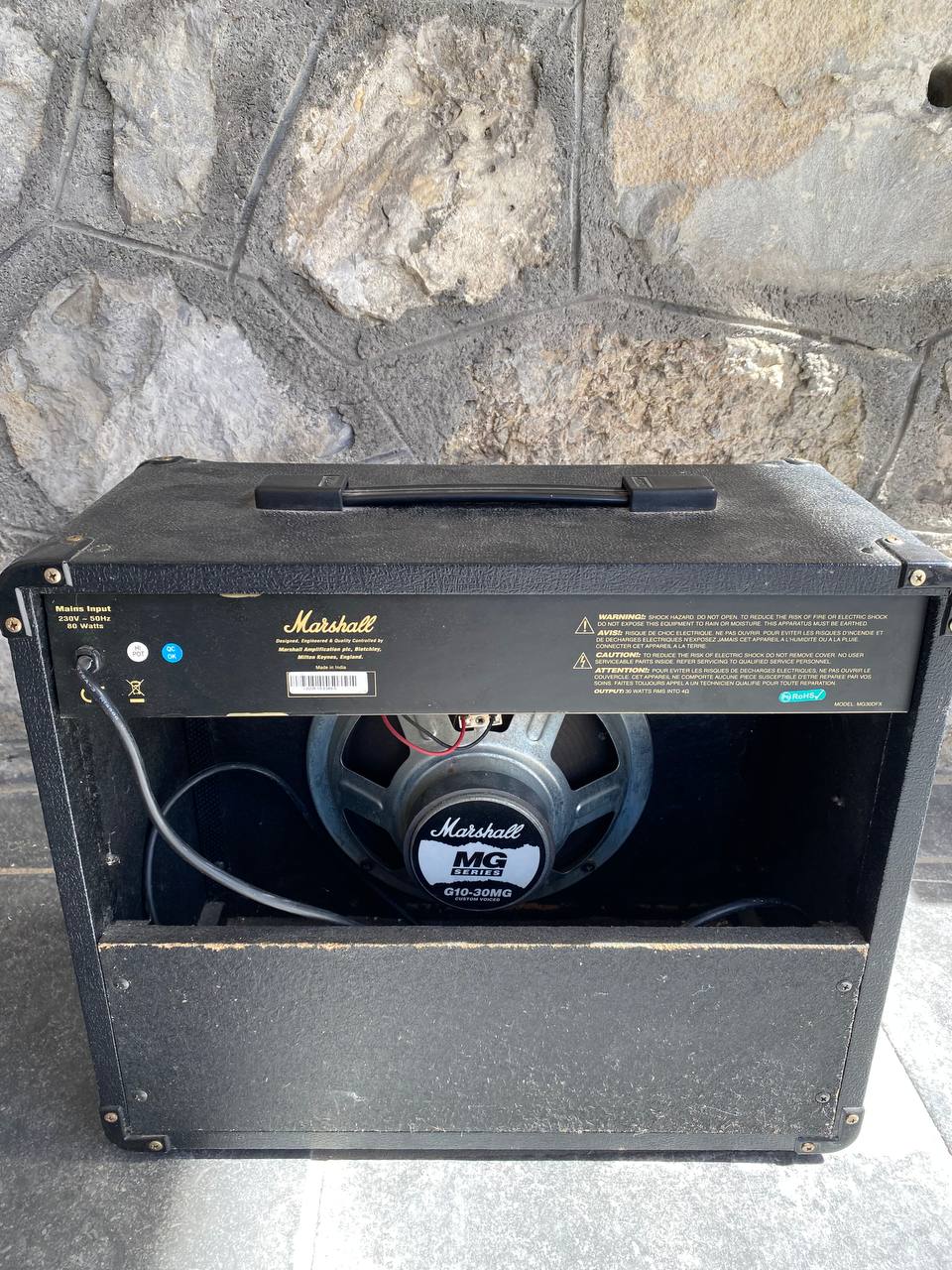 Marshall MG30DFX 30-Watt Guitar Combo - For Parts or Repair (As-Is)