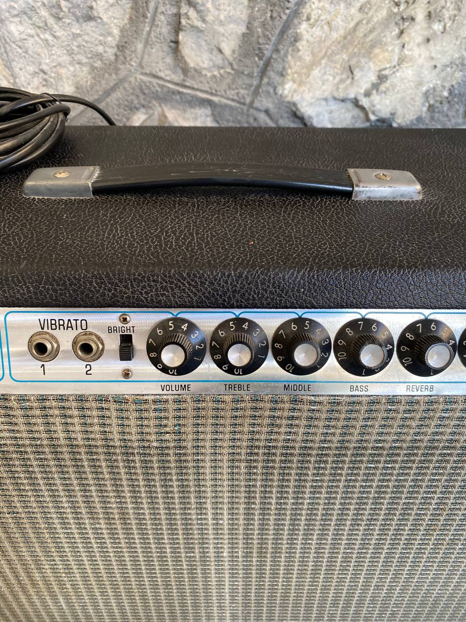 Fender Twin Reverb 100-Watt 2x12" Guitar Combo Amp 1973 - Silverface w/ Original Oxford Special Design Speakers