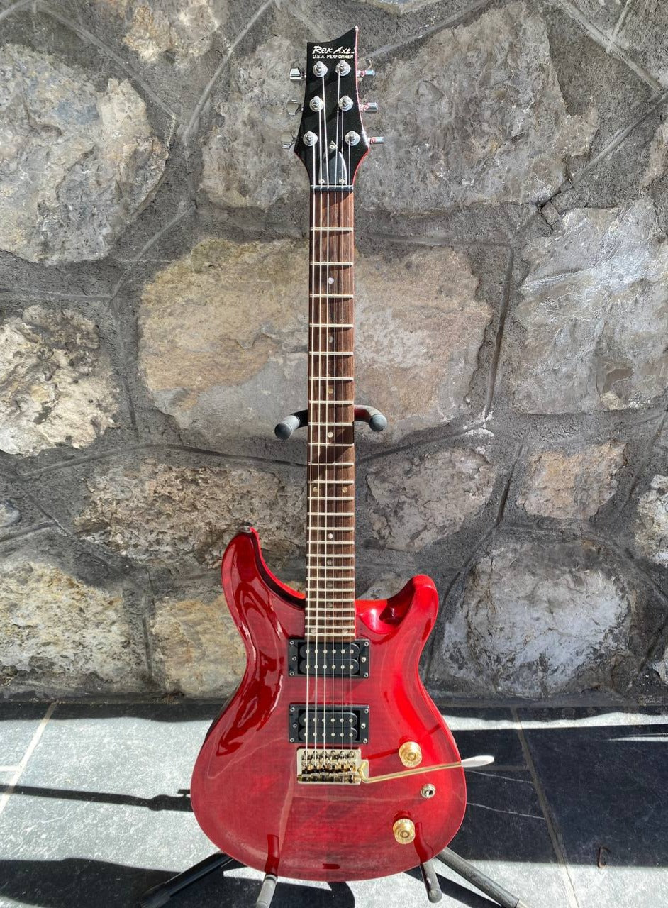 1990’s Rock Axe USA Performer - PRS Style - Neck-Through - Flame Top
