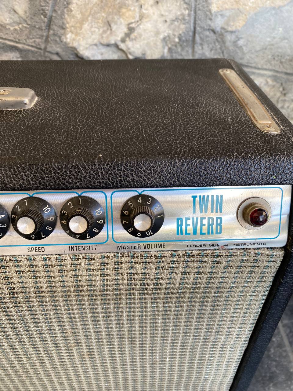 Fender Twin Reverb 100-Watt 2x12" Guitar Combo Amp 1973 - Silverface w/ Original Oxford Special Design Speakers