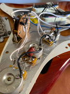 2016 Fender Stratocaster Loaded Body - USA Corona - Sienna Sunburst Ash - Fat '50s Pickups