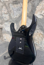 Ibanez RG370DX Black (Made in Indonesia) — Sharktooth Inlays + Video Demo