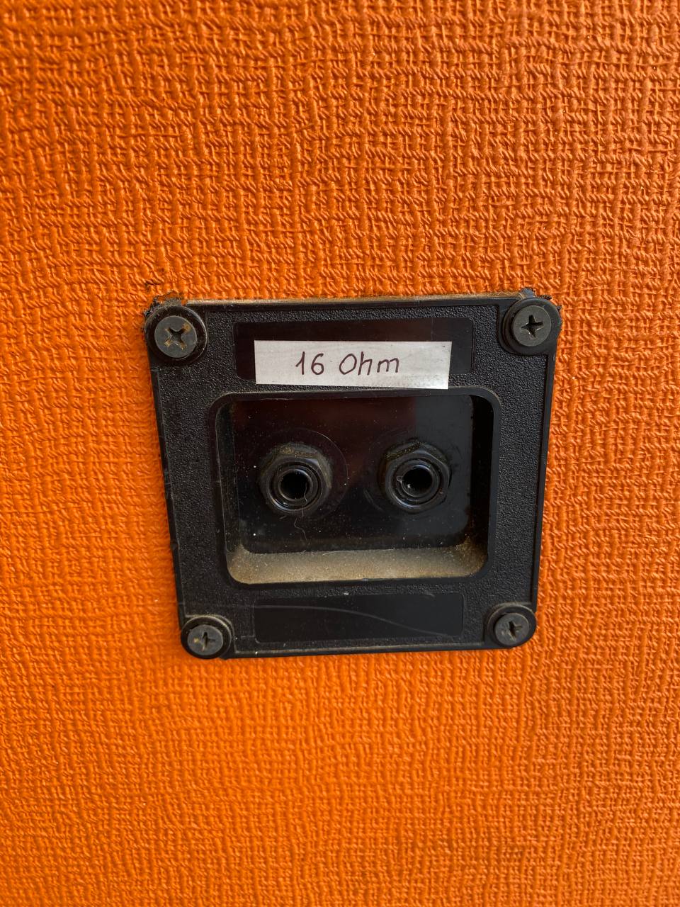 Orange Rockerverb 50 MK1 Head (UK Made) + Rare Slant PPC412 Angled Cabinet - Half Stack